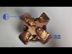 ดอกสว่านเจาะความร้อนใต้พิภพสี่ใบมีด สำหรับการเจาะบ่อน้ำ 127 มม.