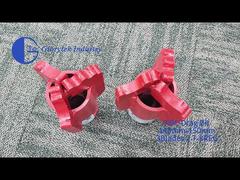 PDC Drag Bit 140mm-150mm 3 Wing 2 7-8REG API มาตรฐาน Drag Bit การเจาะบ่อภูมิอากาศ