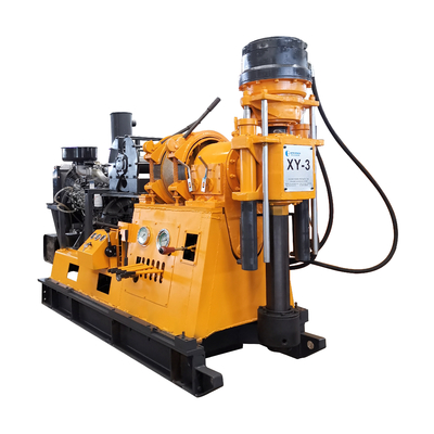 XY-3 Core Sample Drill Rig 100/250/300/600m ความลึก 300/200/150/75mm กว้างหลุม