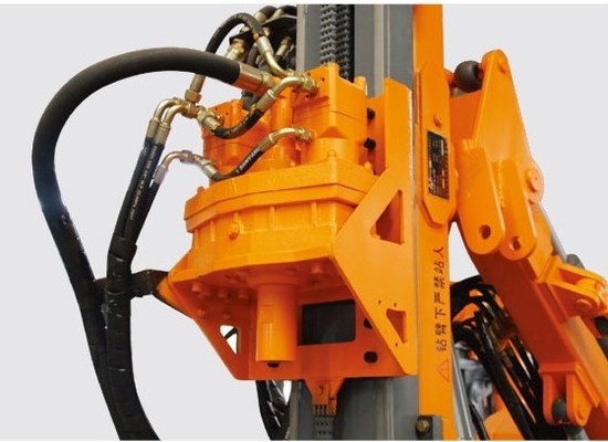 เครื่องเจาะฮาร์ดร็อค 58kw ความลึก 30 เมตรสำหรับหลุมเปิด