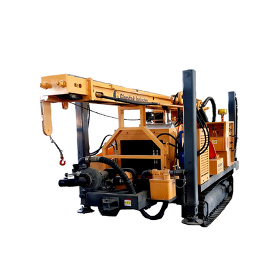 เครื่องเจาะน้ำบาดาลขนาด 250 เมตร 400C แบบตีนตะขาบไฮดรอลิกแบบเต็ม
