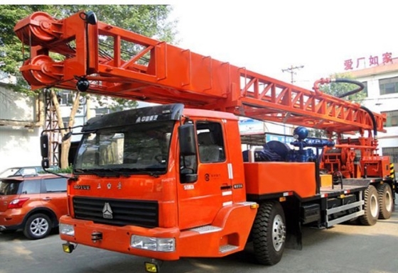 เครื่องเจาะแบบติดตั้งบนรถบรรทุกโรตารี่มัลติฟังก์ชั่น 400m 6X4
