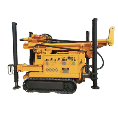 90KW หลุมเจาะ Drill ริก Machines ประเภทตีนตะขาบไฮดรอลิกอย่างเต็มที่