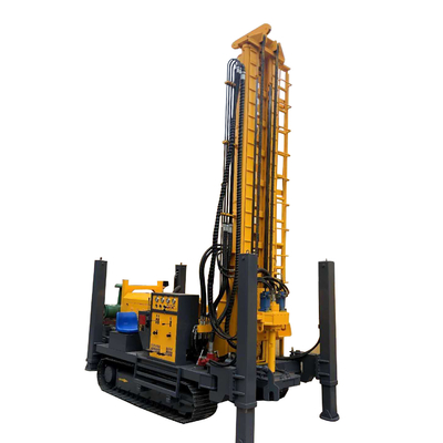 Crawler Gl350s เครื่องเจาะบ่อน้ําน้ํา 350m ความลึก 105-325mm กว้างหลุม