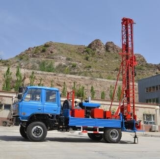 95kw 400m แท่นขุดเจาะบ่อน้ำลึก, อุปกรณ์ขุดเจาะหลุมเจาะน้ำประเภทรถบรรทุก