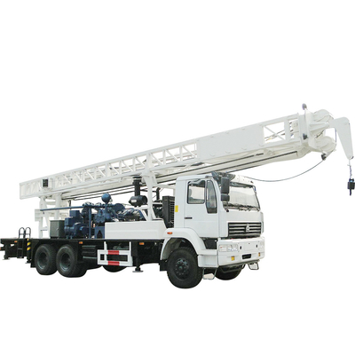 เครื่องเจาะแบบติดตั้งบนรถบรรทุกโรตารี่มัลติฟังก์ชั่น 400m 6X4