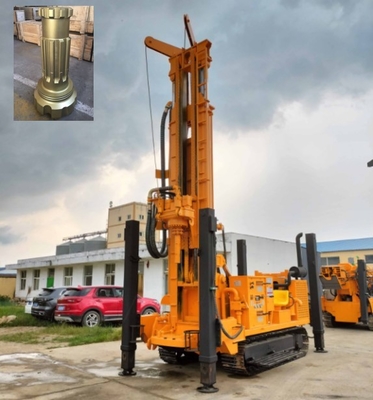 เครื่องเจาะ Rig 800m Steel Crawler Chassis Gl800s สำหรับบ่อน้ำบาดาล