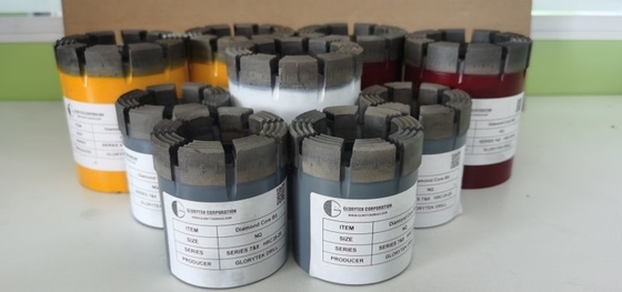 NQ Impregnated Diamond Core Bits สำหรับการเจาะสายไฟมัลติฟังก์ชั่น