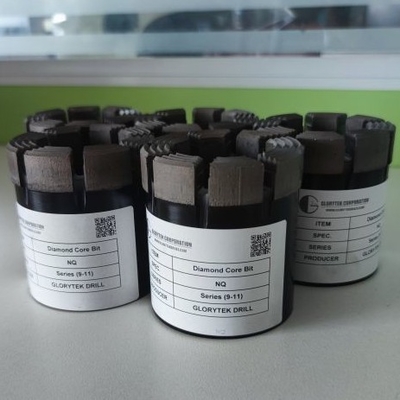 NQ Impregnated Diamond Core Bits สำหรับการเจาะสายไฟมัลติฟังก์ชั่น
