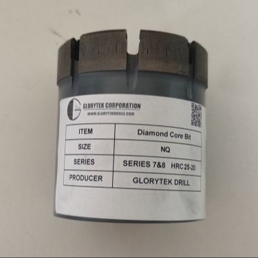Aq Bq Nq Core Barrel Bit, Impregnated Core Bits สำหรับการสำรวจสายแร่