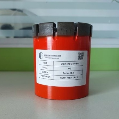 Bq Nq Hq Pq Impregnated Diamond Core Bits พร้อม Reaming Shell