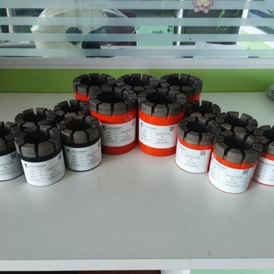 สุ่มตัวอย่างเพชร Impregnated สว่าน, Hq Diamond Core Bit สำหรับ Soft ฮาร์ดร็อค