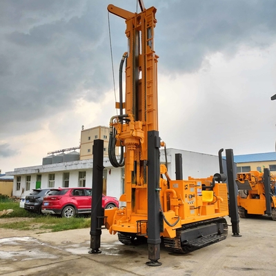 เครื่องเจาะ Rig 800m Steel Crawler Chassis Gl800s สำหรับบ่อน้ำบาดาล