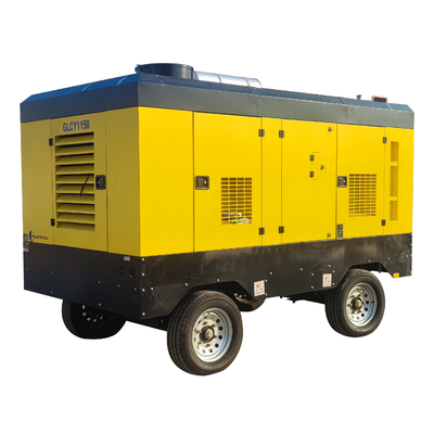 Gly 1150 Glorytek เครื่องอัดอากาศแบบสกรู 2.5mpa 31m3 / นาทีสำหรับโครงการขุดเจาะ
