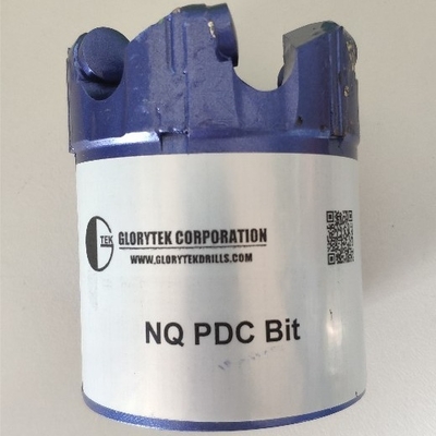 Nq Pdc Core Drill Bits เครื่องมือแท่นขุดเจาะสำหรับการสุ่มตัวอย่างหินดิน