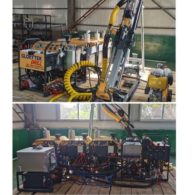 Bq Nq Hq Wireline Coring แท่นขุดเจาะสำรวจแบบพกพา 300m 800m