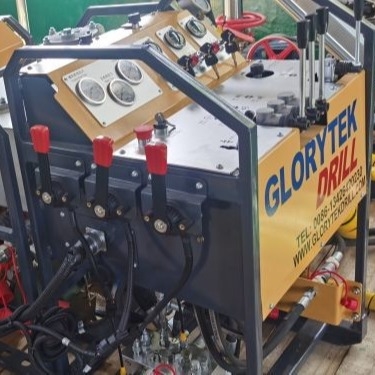 Gl300e Portable 320m Diamond Core Drill Rig สำหรับการเจาะหินบนภูเขา