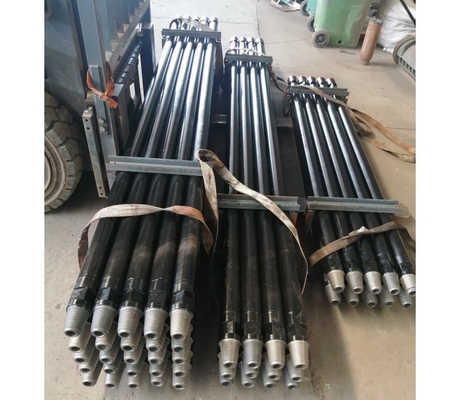 2 3/8 76 มม. ก้านเจาะบ่อน้ำ Dth Mining Drill Pipe Standard Api Reg