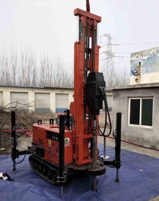 เครื่องเจาะแบบหมุนย้ายน้ําลึก 180m พลังงานดีเซล