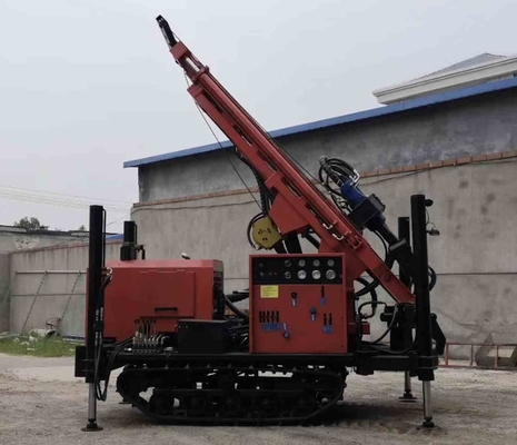 Gl180r เครื่องเจาะบ่อน้ํา ถังยาง 180m ความลึก 138-203mm กว้างหลุม