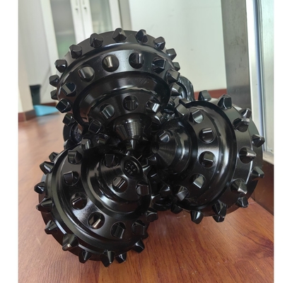 ประสิทธิภาพสูง IADC 537 Tci Tricone Bit 6 1/2&quot; สำหรับบ่อน้ำ