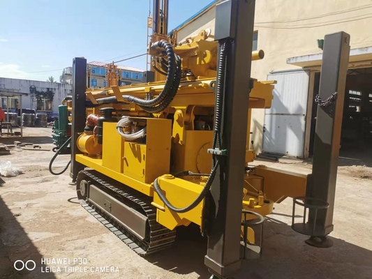 Soft Formation Hard Rock Drilling Machine 400m Deep Project Crawler
