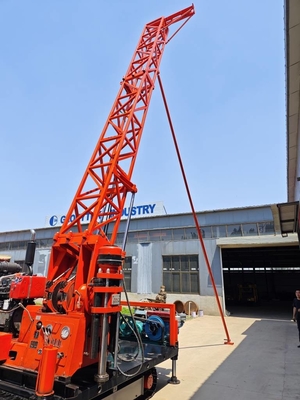 GLXY-2T แท่นขุดเจาะสำรวจแร่เอียงทาวเวอร์ ความลึก 300 ม