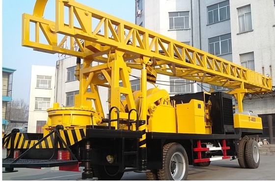 T-400 เครื่องเจาะบ่อน้ําลึก 400m กว้างหลุม 500mm