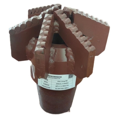 การสร้างอ่อน 225mm Pdc บีทเจาะสําหรับน้ํา