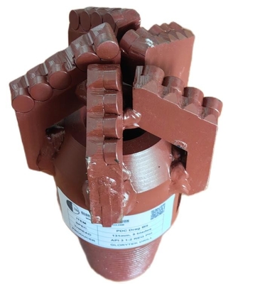 การสร้างอ่อน 225mm Pdc บีทเจาะสําหรับน้ํา