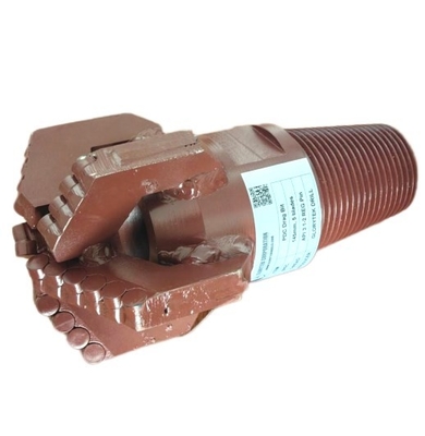 อุปกรณ์เจาะแบบอ่อน Pdc Drag Bit ใส่ 145 มม ส่วนประกอบอุปกรณ์เหมืองแร่
