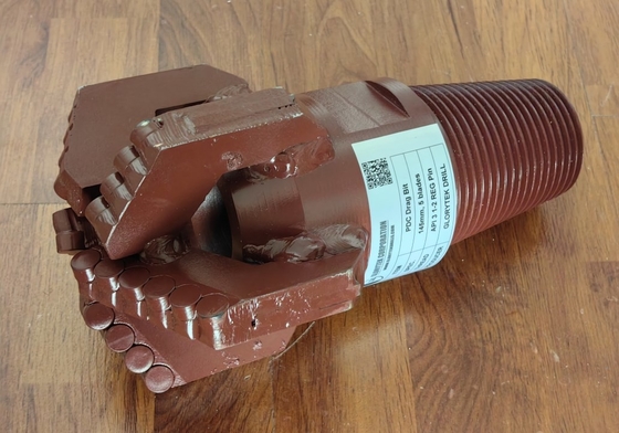 145mm Pdc Drag Bit Teeth Drill ในรูปแบบหินหรือบ่อน้ํา