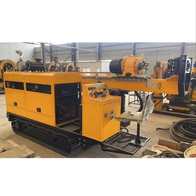 GLXD-4 เครื่องเจาะธรณีวิทยา พร้อมระบบการเจาะสายไฟฟ้าสายไฟฟ้าขนาด 1000m BQ 700m NQ 500m HQ