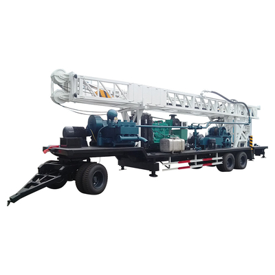 T-600 600m ความลึกของน้ําบ่อเจาะ Rig รีลเลอร์ติดตั้ง 200-500mm กว้างหลุม