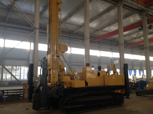 1000-B 1000m ความลึกเจาะเครื่องขุดบ่อน้ํา 140-800mm กว้างหลุม