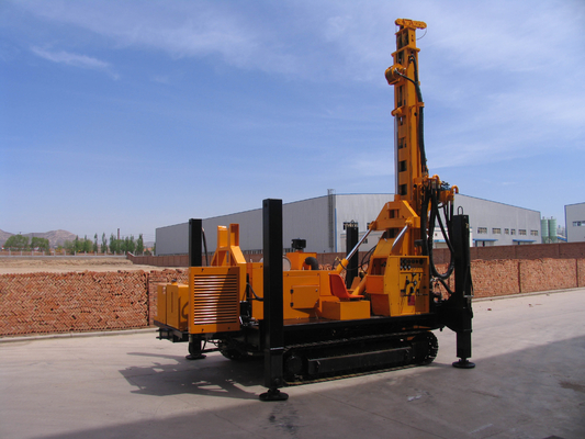 GLF500 280m ความลึก Rc เครื่องเจาะ 110-305 กว้างหลุม เครื่องยนต์ดีเซลขับ