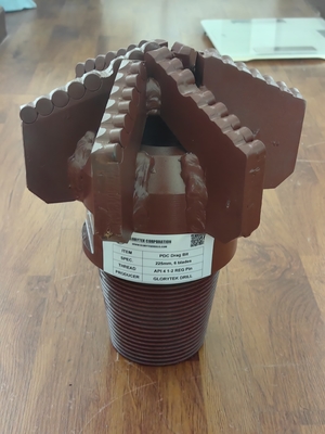6 ปีกก้าวหน้า 225 มิลลิเมตร Carbide Drag Bit