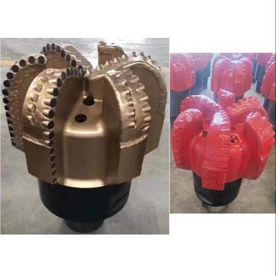 หินเจาะเจาะ PDC Bit / API Thread 6 Nozzle PDC บิตเจาะสําหรับการสร้างอ่อนถึงแข็ง