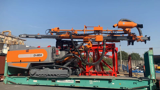 D480A พลังงาน 114 มิลลิเมตร ท่อเจาะ 35m พื้นผิว Integrated Rock Drill Rig สําหรับการเหมืองแร่