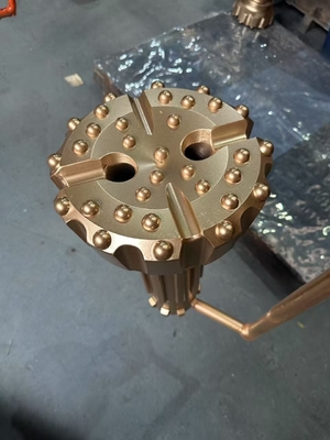 การสลัก DTH Bit DHD Shank DTH Hammer Drill Bit Rock Drill Bits สําหรับเครื่องมือหลุม