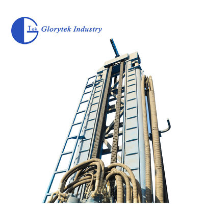 GL600S เครื่องเจาะบ่อน้ําประเภทสแตนเลส crawler / เครื่องเจาะด้วย DTH Hammer หรือปั๊มดินสําหรับเจาะ