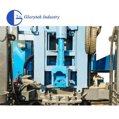 GL600S เครื่องเจาะบ่อน้ําประเภทสแตนเลส crawler / เครื่องเจาะด้วย DTH Hammer หรือปั๊มดินสําหรับเจาะ