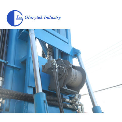 GL600S Top Hammer เครื่องเจาะไฮดรอลิกหมุนสําหรับบ่อน้ําและบ่อน้ําภูมิ