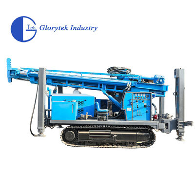 เครื่องเจาะบ่อน้ำแบบตีนตะขาบ GL600S สำหรับความลึก 600 เมตร และเส้นผ่านศูนย์กลาง 105-500 มม.