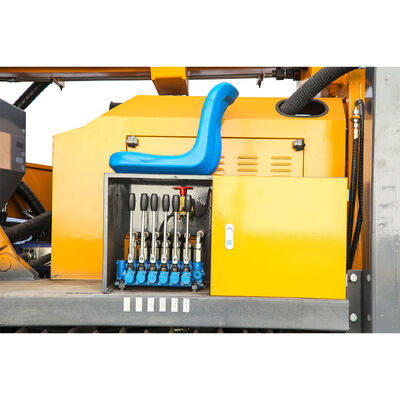 ไฮดรอลิกเต็ม GL180R ยาง Crawler ประเภทน้ําบ่อเจาะ / บ่อเจาะ Rig สําหรับความลึก 180m