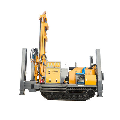 GL180R Rubber Crawler Type Water Well Drill/Drilling Rig Drilling Geothermal Pump Wells