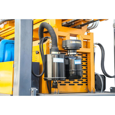 เครื่องเจาะบ่อน้ำ/แท่นขุดเจาะ GL180R ชนิดตีนตะขาบยาง สำหรับเจาะบ่อน้ำและปั๊มความร้อนใต้พิภพ