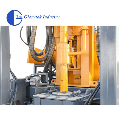 แท่นขุดเจาะน้ำบาดาลแบบตีนตะขาบยาง GL180R ประสิทธิภาพสูง