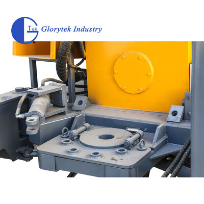 เครื่องเจาะบ่อน้ำแบบตีนตะขาบยาง/แท่นขุดเจาะสำหรับการสำรวจทางธรณีเทคนิค