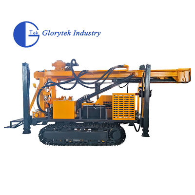 GDL-350 DTH Steel Crawler Borehole Water Well Drill/Boring Rig เครื่องเจาะน้ํา